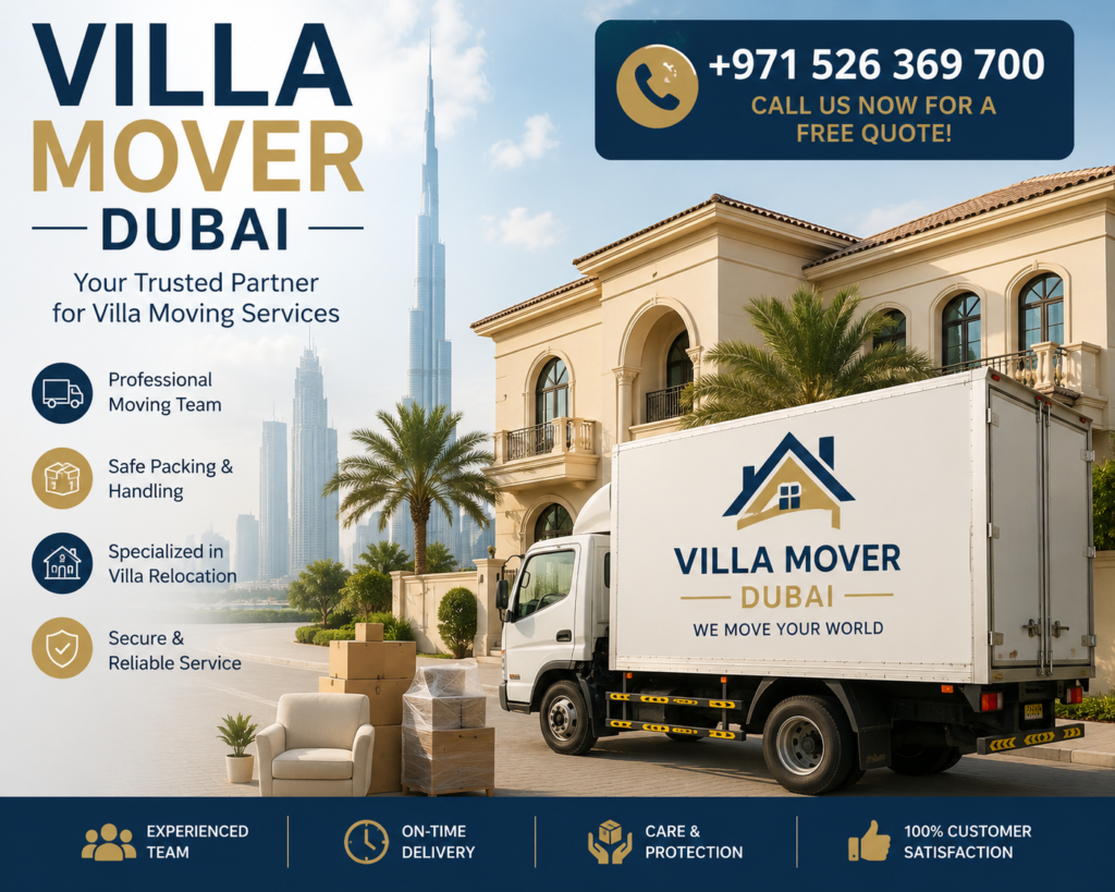 villa movers in dubai