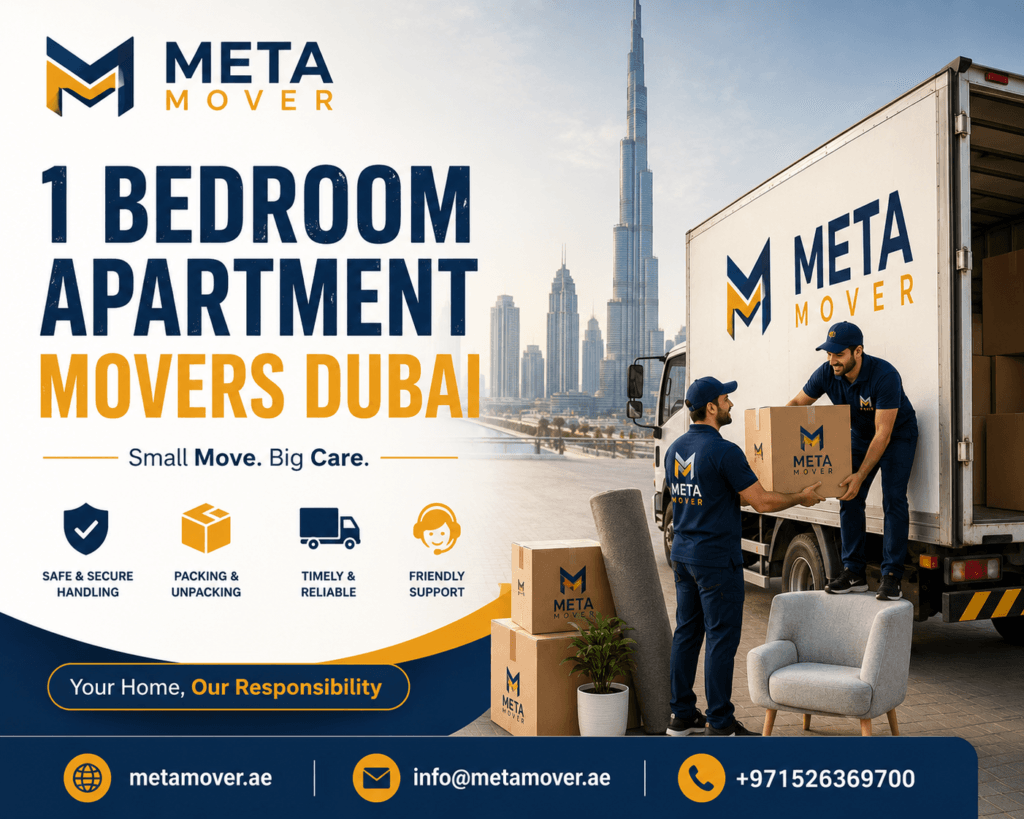 1 Bedroom Apartment Movers Dubai